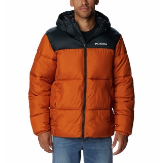 Columbia Winterjacke Puffect mit Kapuze (Thermarator Isolierung, wasserdicht) copper orange Herren